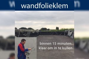 Wandfolie goed ophangen, makkelijk en door één persoon