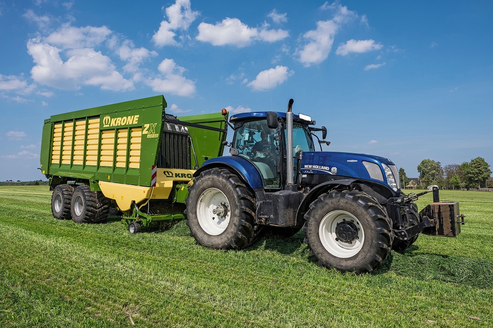 Krone optimaliseert zijn ZX-snij-inrichting