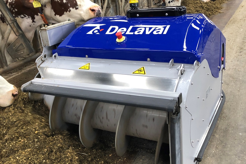 DeLaval komt met facelift voor OptiDuo-voeraanschuifrobot