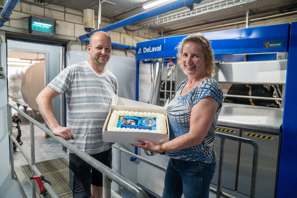 Oudste nog draaiende DeLaval melkrobots ter wereld omgewisseld bij familie Van Kempen
