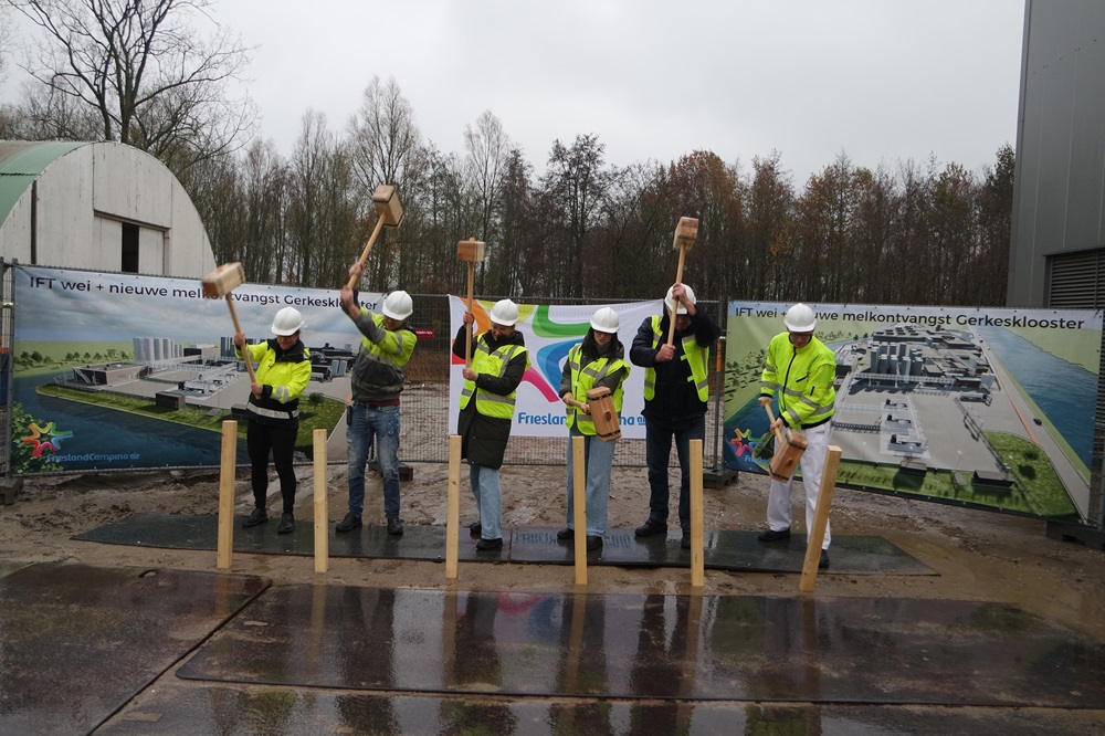 FrieslandCampina geeft startsein uitbreidingen weiproductie